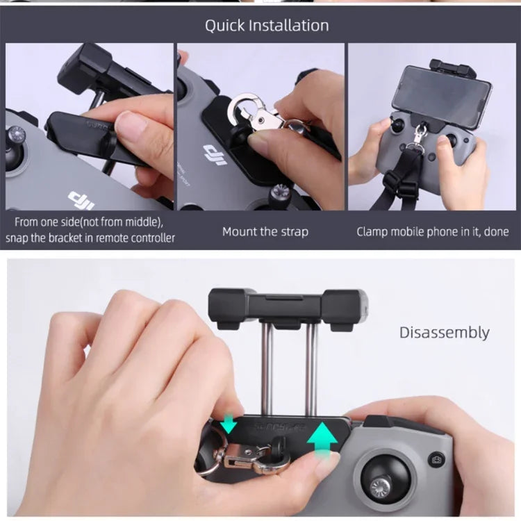 Cordon de fixation pour télécommande Sunnylife AIR2-Q9294 pour DJI Mavic Air 2