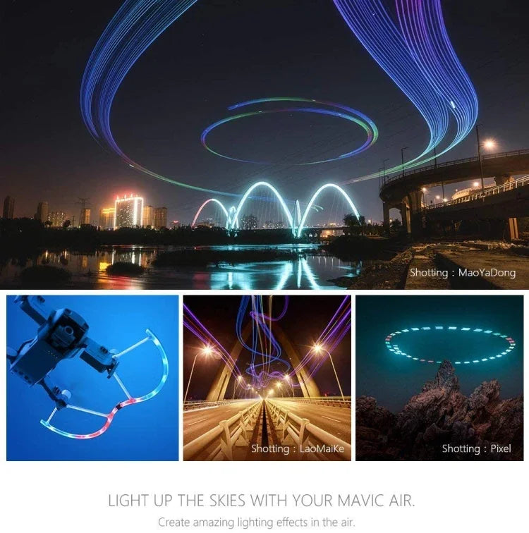 Protection d'hélice LED à peinture lumineuse PGYTECH P-UN-034 pour DJI Mavic Air