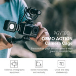 PGYTECH P-11B-010 Cage de protection pour caméra sportive DJI Osmo Action (accessoire pour vlogs)
