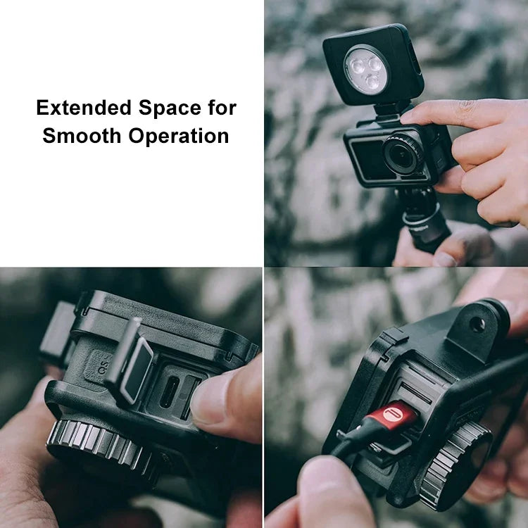 PGYTECH P-11B-010 Cage de protection pour caméra sportive DJI Osmo Action (accessoire pour vlogs)