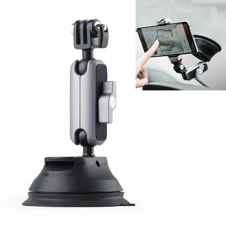 Support de téléphone à ventouse pour caméra d'action PGYTECH P-GM-132 compatible DJI Osmo Action et GoPro 8/7, P-GM-132