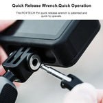 Support de téléphone à ventouse pour caméra d'action PGYTECH P-GM-132 compatible DJI Osmo Action et GoPro 8/7, P-GM-132