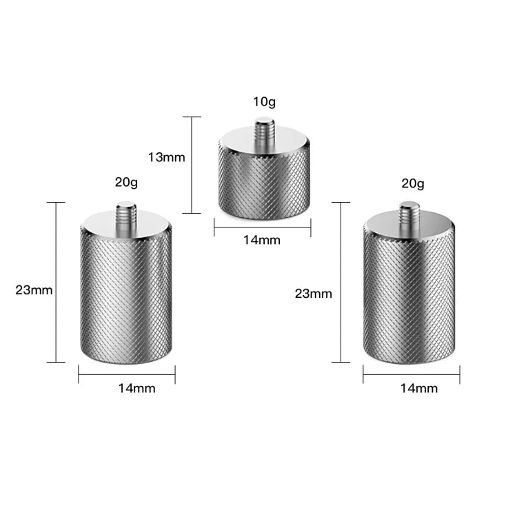 Contrepoids anti-vibrations STARTRC de 50 g pour stabilisateur de nacelle DJI OM4 / OSMO Mobile 3