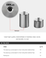 Contrepoids anti-vibrations STARTRC de 50 g pour stabilisateur de nacelle DJI OM4 / OSMO Mobile 3