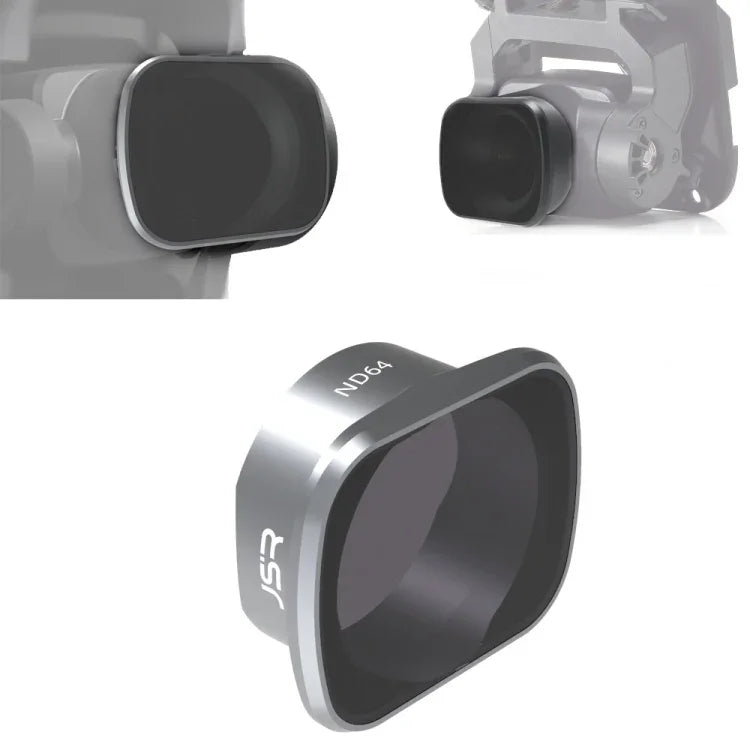 Filtre d'objectif JSR KS ND64 pour DJI FPV, cadre en alliage d'aluminium, ND64