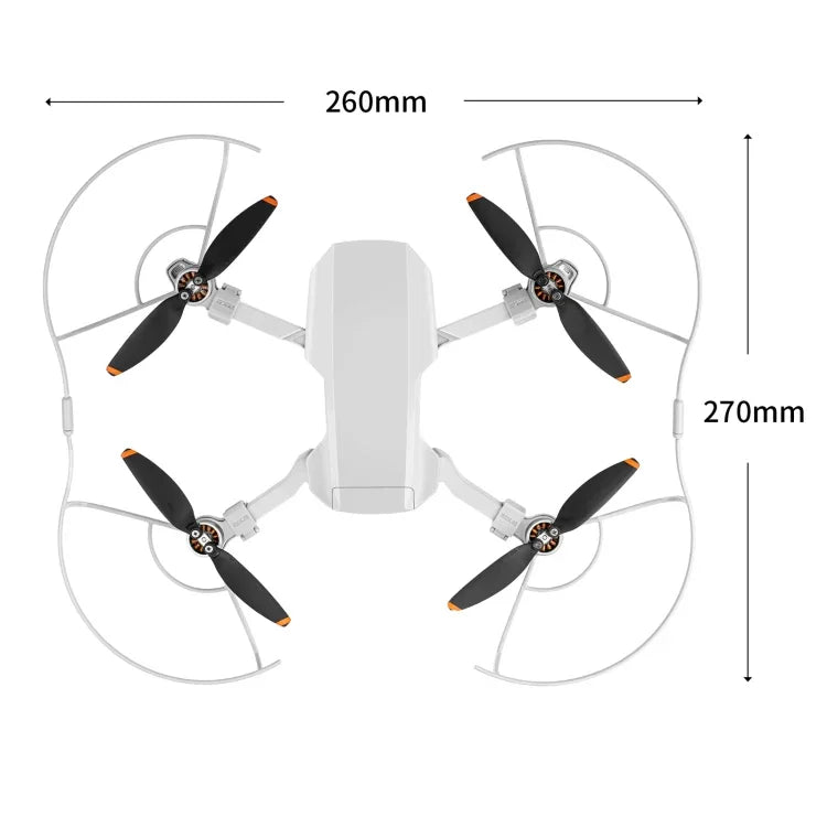 Anneau de protection anti-collision pour hélices de drone STARTRC 1109131, compatible DJI Mini 2 / Mavic Mini