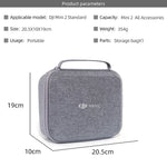 Étui de rangement portable et étanche en nylon d'origine pour drone DJI Mini 2, étui pour DJI Mini 2
