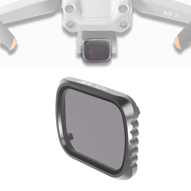 Filtre d'objectif JSR KS ND4 pour DJI Air 2S, cadre en aluminium, ND4