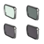 Filtre d'objectif JSR KS 4 en 1 UV + CPL + ND16 + ND32 pour DJI Air 2S, cadre en aluminium, UV + CPL + ND16 + ND32
