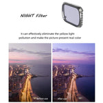 Filtres d'objectif JSR KS 8 en 1 UV + CPL + ND8 + ND16 + ND32 + ND64 + STAR + NIGHT pour DJI Air 2S, cadre en aluminium, UV + CPL + ND8 + ND16 + ND32 + ND64 + STAR + NIGHT