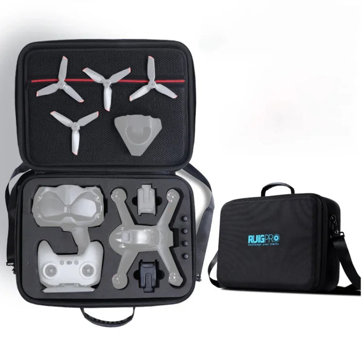 RUIGPRO pour DJI FPV - Étui de rangement portable à bandoulière unique, sac de transport pour DJI FPV