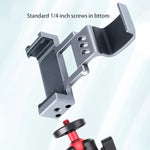 Support de fixation pour smartphone RUIGPRO, filetage 1/4 pouce, compatible DJI OSMO Pocket / Pocket 2