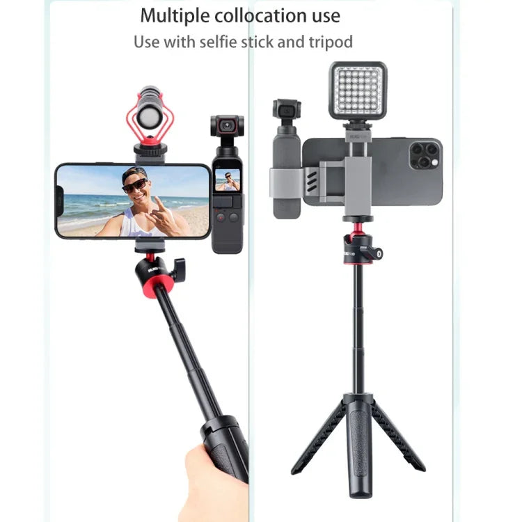 Support de fixation pour smartphone RUIGPRO, filetage 1/4 pouce, compatible DJI OSMO Pocket / Pocket 2