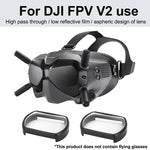 RCSTQ Lot de 2 lentilles asphériques de correction de la vision pour lunettes de vision myopes 200 degrés, compatibles avec les lunettes DJI FPV V2, 200 degrés