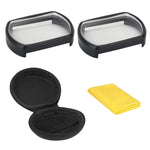 RCSTQ Lot de 2 lentilles asphériques de correction de la vision pour lunettes de vision myopes 350° pour lunettes DJI FPV V2, 350°