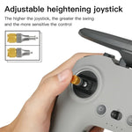 Manette de pilotage à bascule rétractable bicolore RCSTQ pour drone DJI FPV Combo, compatible avec les drones DJI FPV bicolores