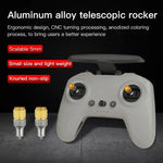Manette de pilotage à bascule rétractable bicolore RCSTQ pour drone DJI FPV Combo, compatible avec les drones DJI FPV bicolores