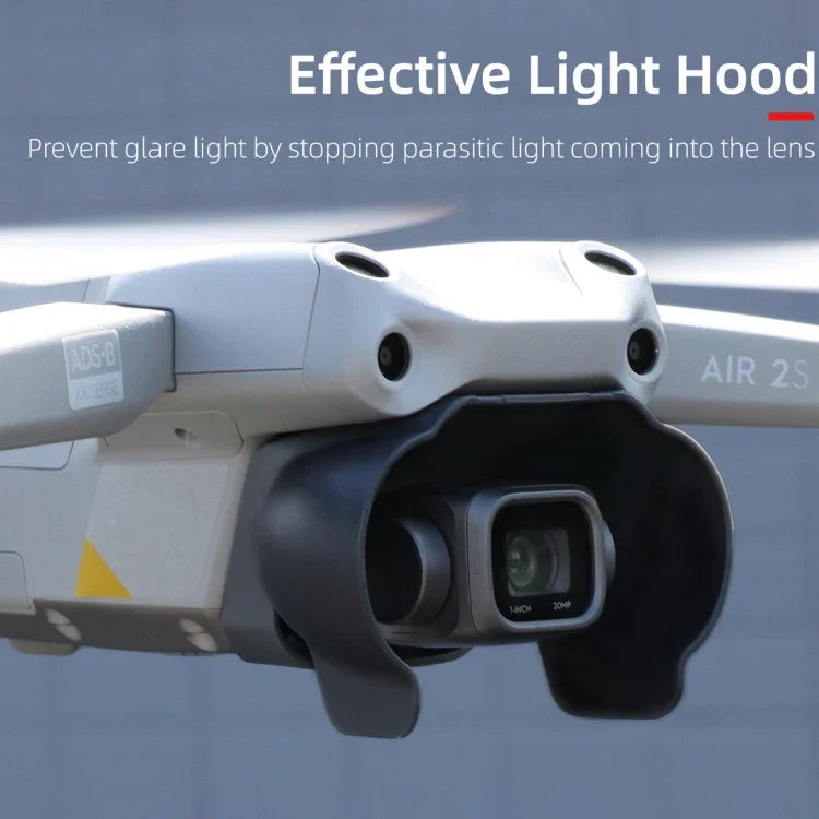 Pare-soleil anti-reflets Sunnylife A2S-Q9350 pour objectif de caméra DJI Air 2S / Mavic Air 2