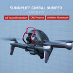 Pare-chocs de nacelle Sunnylife FV-Q9353, protection anti-collision en alliage d'aluminium pour DJI FPV, FV-Q9353