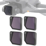 Filtres d'objectif JSR Drone 4 en 1 ND8PL+ND16PL+ND32PL+ND64PL pour DJI Mavic 3, ND8PL+ND16PL+ND32PL+ND64PL