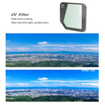 Filtre d'objectif JSR Drone 8 en 1 MCUV+CPL+ND16+32+64+1000+STAR+NIGHT pour DJI Mavic 3, MCUV+CPL+ND16+32+64+1000+STAR+NIGHT