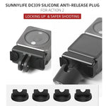 Sunnylife DC339 Lot de 4 bouchons anti-déclenchement en silicone pour DJI Action 2