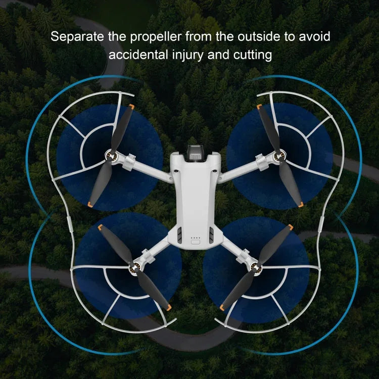 Anneau de protection anti-collision pour hélices de drone STARTRC, compatible avec DJI Mini 3 Pro.