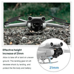 Support de train d'atterrissage surélevé, pliable, anti-chute et anti-salissures STARTRC pour DJI Mini 3 Pro.