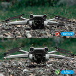 Support de train d'atterrissage surélevé, pliable, anti-chute et anti-salissures STARTRC pour DJI Mini 3 Pro.