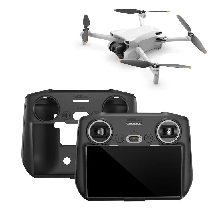 Étui antichoc et anti-rayures en silicone STARTRC pour télécommande DJI Mini 3 Pro, pour télécommande DJI Mini 3 Pro (gris), pour télécommande DJI Mini 3 Pro (noir)