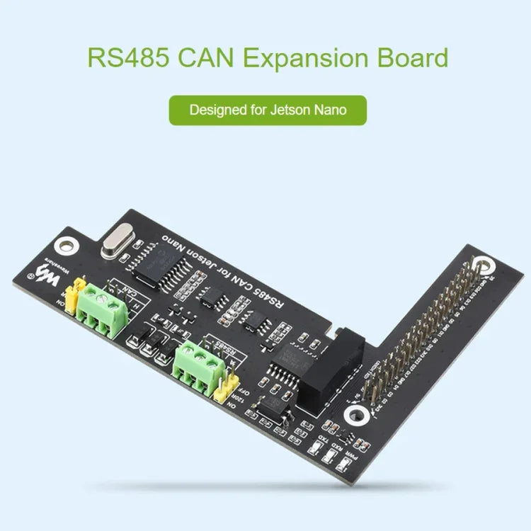 Carte d'extension Waveshare RS485 CAN pour Jetson Nano, isolation numérique, circuit de protection intégré