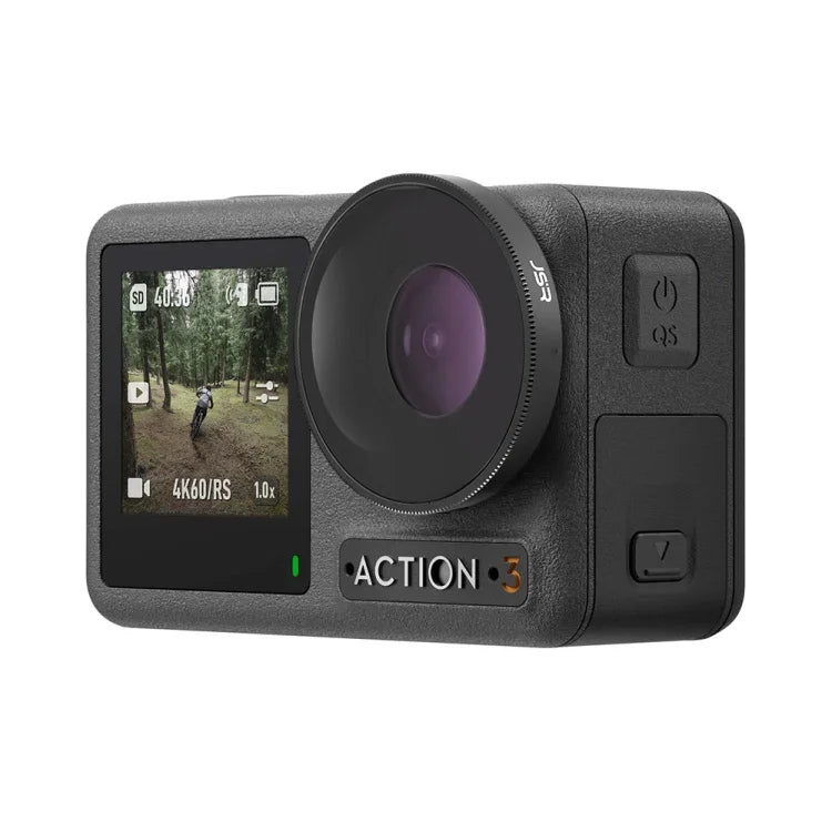 Filtre d'objectif JSR 4 en 1 ND8PL / ND16PL / ND32PL / ND64 PL pour DJI Osmo Action 3, 4 en 1 NDPL