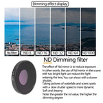 Filtre d'objectif JSR 8 en 1 Streak Blue CPL ND8 ND16 ND32 ND64 STAR NIGHT pour DJI Osmo Action 3, 8 en 1