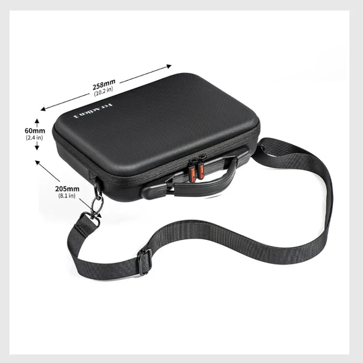 Étui de rangement STARTRC pour caméra DJI Osmo Action 3 et accessoires.