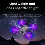 Pour DJI Mini 4 Pro / Mavic Mini 3 Pro : 2 paires d'hélices STARTRC avec lampe LED couleur et faible bruit.