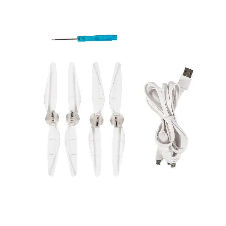 Pour DJI Mini 4 Pro / Mavic Mini 3 Pro : 2 paires d'hélices STARTRC avec lampe LED couleur et faible bruit.