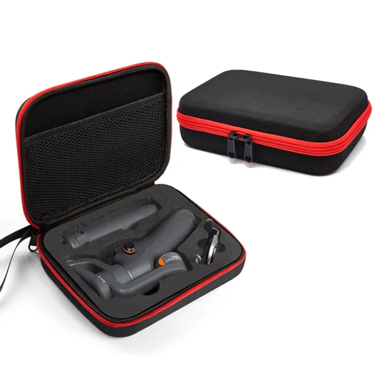 Étui de transport pour DJI Osmo Mobile 6, dimensions : 21 x 16 x 6 cm.