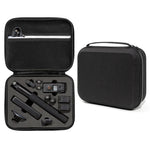 Étui de transport et de rangement pour DJI Osmo Action 3, dimensions : 24 x 19 x 9 cm.