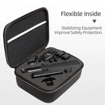 Étui de transport et de rangement pour DJI Osmo Action 3, dimensions : 24 x 19 x 9 cm.