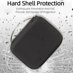Étui de transport et de rangement pour DJI Osmo Action 3, dimensions : 24 x 19 x 9 cm.