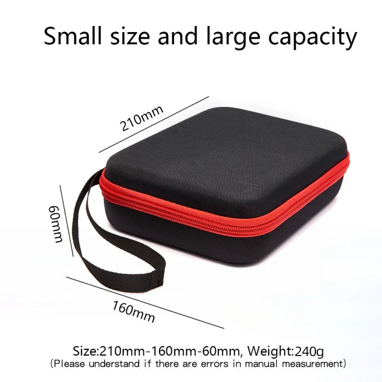 Étui de transport et de rangement pour DJI Osmo Action 3, dimensions : 21 x 16 x 6 cm, compatible avec DJI Osmo Action 3