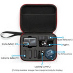 Étui de transport et de rangement pour DJI Osmo Action 3, dimensions : 21 x 16 x 6 cm, compatible avec DJI Osmo Action 3