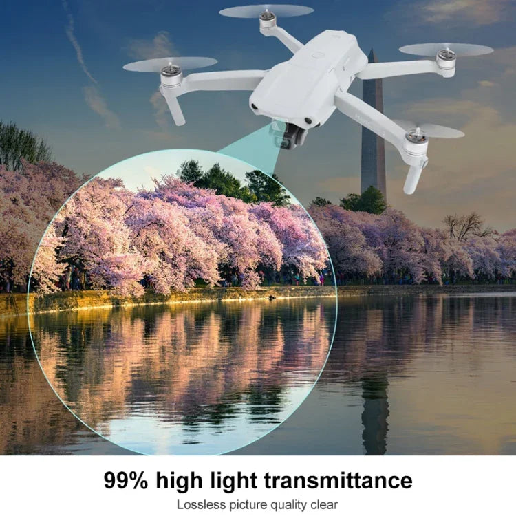 Film de protection anti-explosion en verre trempé pour objectif de drone DJI Mavic Air 2