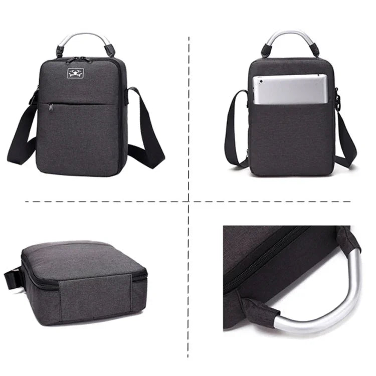 Étui de transport antichoc à bandoulière pour DJI Mini 2 SE, dimensions : 30 x 22 x 8,5 cm, noir