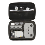 Étui de transport rigide antichoc pour DJI Mini 2 SE, dimensions : 21,5 x 29,5 x 10 cm.