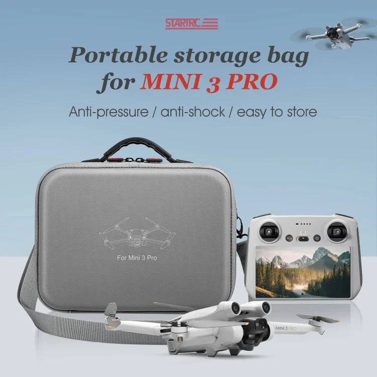 Sacoche de rangement étanche STARTRC pour DJI Mini 3 Pro / RC avec écran