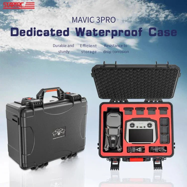 Valise étanche et antichoc STARTRC en ABS pour DJI Mavic 3 Pro / RC / RC Pro