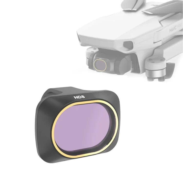 Filtre à densité neutre ND8 pour objectif de drone JSR compatible avec DJI Mavic Mini, filtre ND8