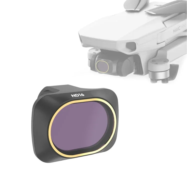 Filtre à densité neutre ND16 pour objectif de drone JSR compatible avec DJI Mavic Mini, filtre ND16