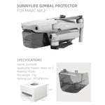Pare-soleil de protection pour objectif de caméra Sunnylife pour DJI Mavic Air 2, compatible avec DJI Mavic Air 2